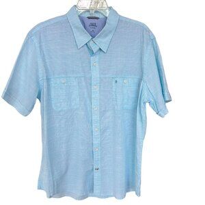 Izod Saltwater Relaxed Classics Button Down‎ Shirt Size XL 100% Cotton